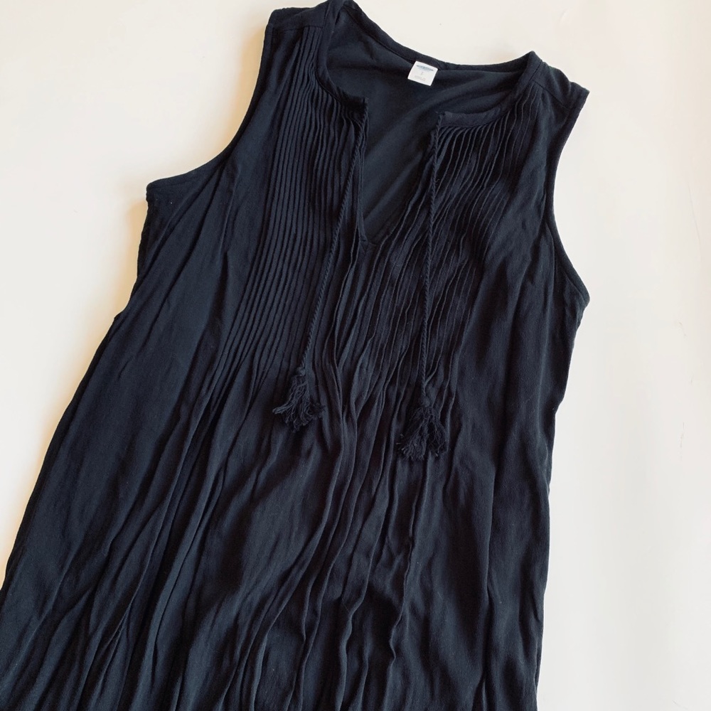 Black boho sundress